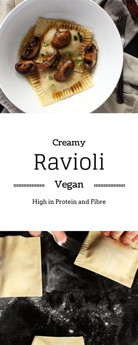 How many protein are in vegan ravioli - calories, carbs, nutrition