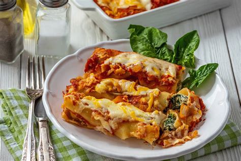 How many protein are in vegetable cannelloni - calories, carbs, nutrition