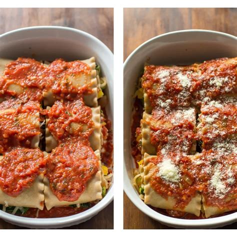 How many protein are in vegetable lasagna rollups - calories, carbs, nutrition