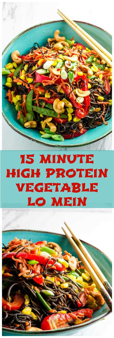 How many protein are in vegetable lo mein (bostwick) - calories, carbs, nutrition