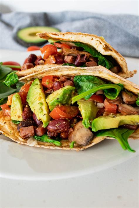 How many protein are in vegetarian taco meat (34755.1) - calories, carbs, nutrition