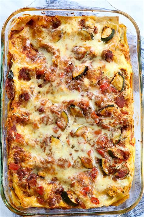 How many protein are in veggie lasagna vg - calories, carbs, nutrition