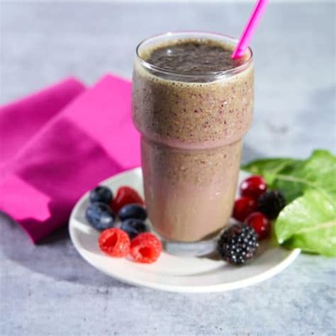 How many protein are in very berry kale smoothie - calories, carbs, nutrition