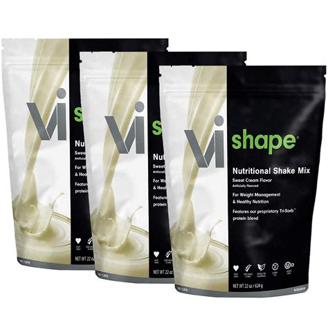 How many protein are in vi-shape shake - calories, carbs, nutrition