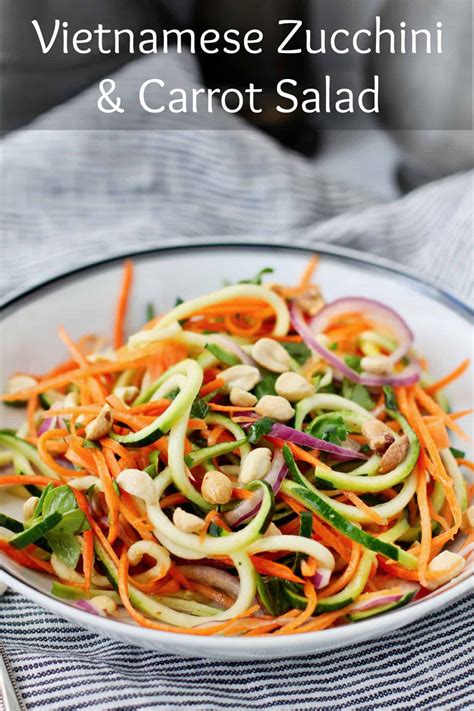 How many protein are in vietnamese carrot, scallion, peanut & soy salad - calories, carbs, nutrition