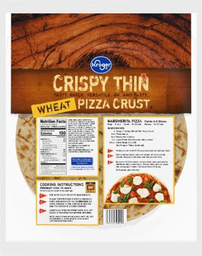 How many protein are in vinnie's pizza wheat crust - calories, carbs, nutrition