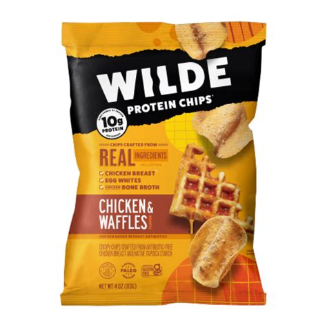 How many protein are in waffle chips - calories, carbs, nutrition