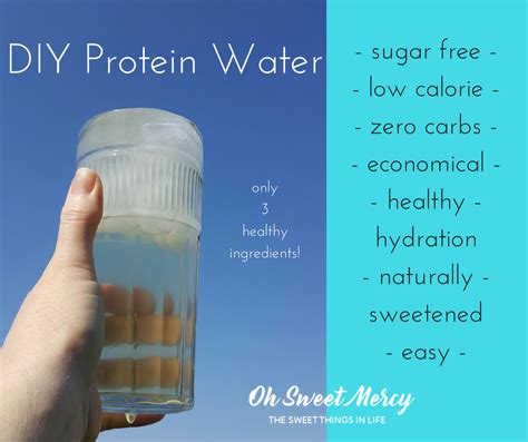 How many protein are in water enhancer - calories, carbs, nutrition