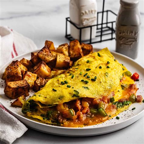 How many protein are in western omelet - calories, carbs, nutrition