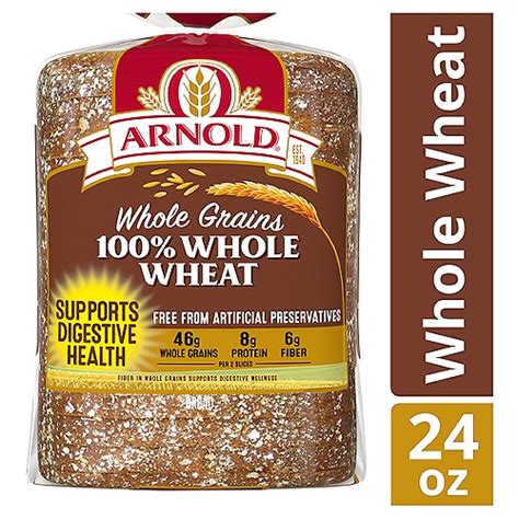 How many protein are in wheat bread (arnold) - calories, carbs, nutrition