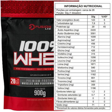 How many protein are in whey 100% - calories, carbs, nutrition