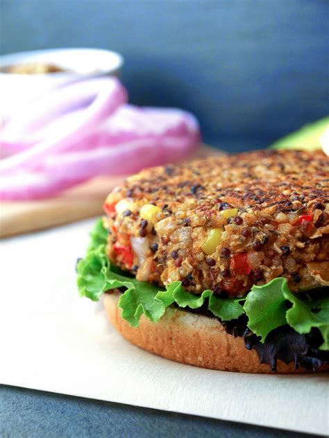 How many protein are in white bean quinoa burger - calories, carbs, nutrition