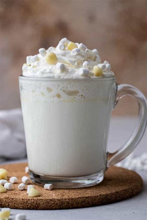How many protein are in white hot chocolate - tall - soy milk - with whipped cream - calories, carbs, nutrition
