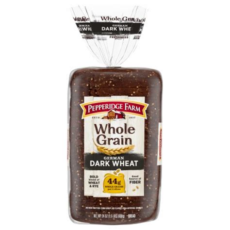 How many protein are in whole grain bread german dark wheat - calories, carbs, nutrition