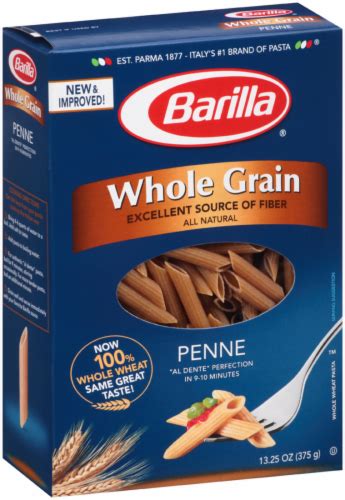 How many protein are in whole grain penne - calories, carbs, nutrition