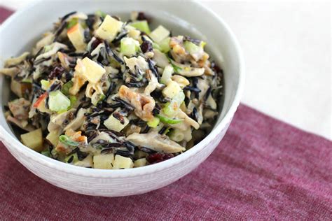 How many protein are in wholegrain rice waldorf side salad - calories, carbs, nutrition