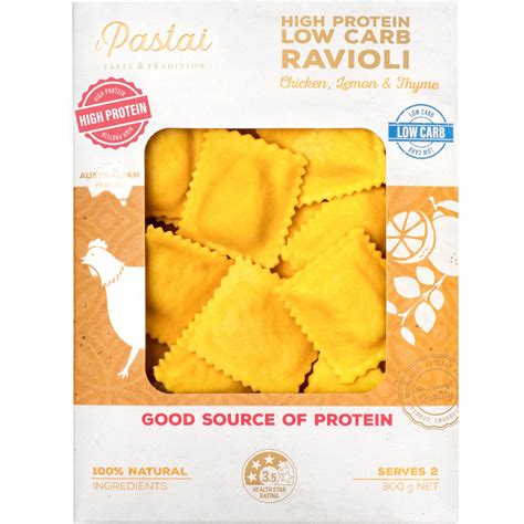 How many protein are in wholli ravioli procedure - calories, carbs, nutrition