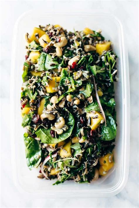 How many protein are in wild rice, turkey, pine nut salad - calories, carbs, nutrition