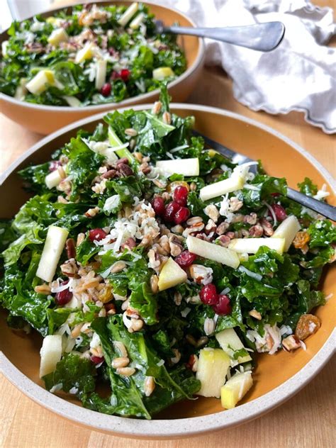 How many protein are in winter kale salad - calories, carbs, nutrition