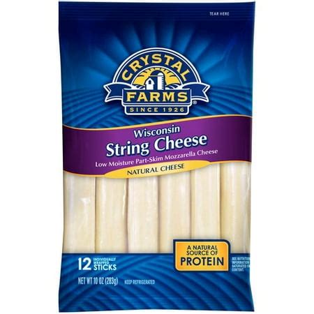 How many protein are in wisconsin string cheese - calories, carbs, nutrition