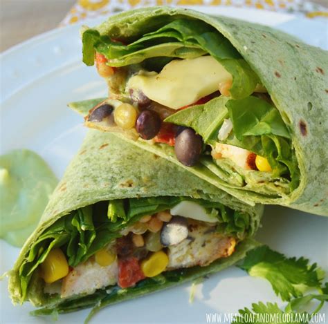 How many protein are in wrap chicken blackened spinach tortilla - calories, carbs, nutrition