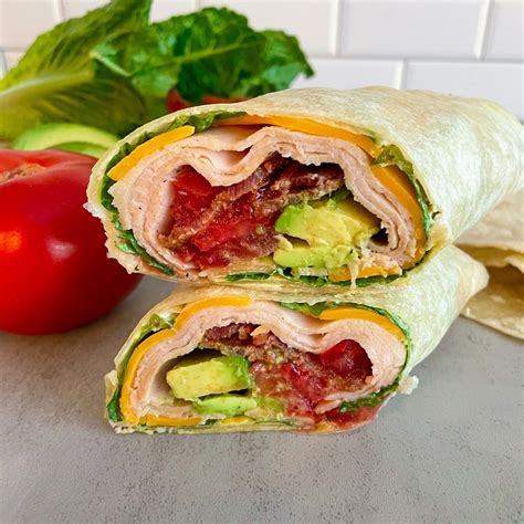 How many protein are in wrap turkey club (bostwick) - calories, carbs, nutrition