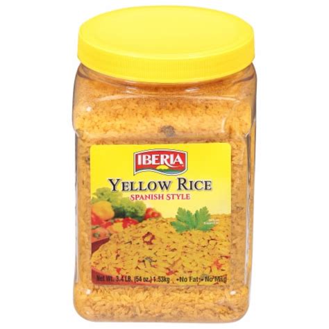 How many protein are in yellow rice spanish style - calories, carbs, nutrition