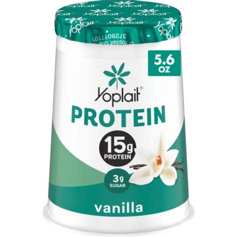 How many protein are in yoplait vanilla yogurt - calories, carbs, nutrition