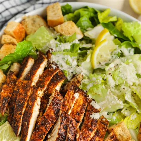 How many protein are in your health your way chicken caesar salad - calories, carbs, nutrition