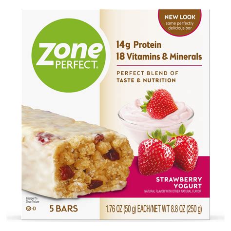 How many protein are in zone bar - calories, carbs, nutrition