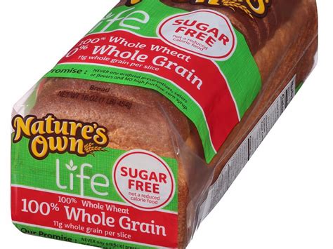 How many sugar are in 100% whole wheat bread - calories, carbs, nutrition