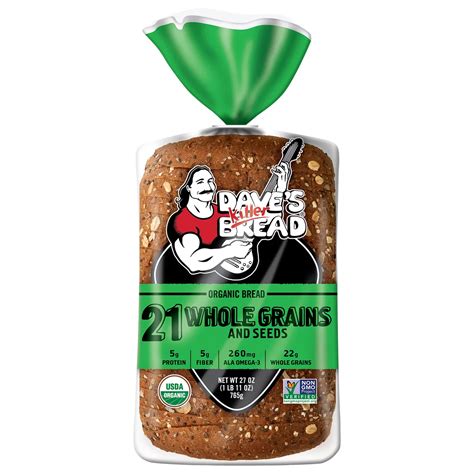 How many sugar are in 21 grain bread - calories, carbs, nutrition