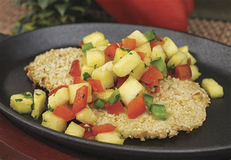 How many sugar are in almond coconut tilapia with salsa - calories, carbs, nutrition