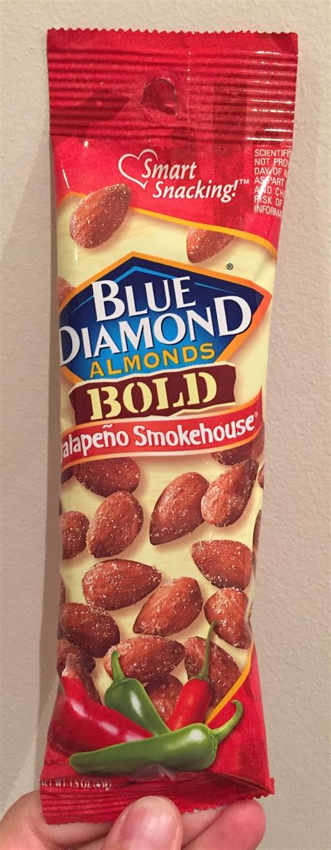 How many sugar are in almonds bold jalapeno smokehouse - calories, carbs, nutrition