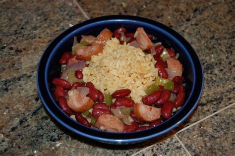 How many sugar are in andouille risotto with red beans - calories, carbs, nutrition