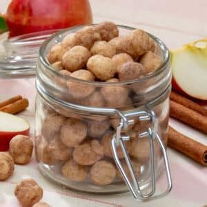 How many sugar are in apple and cinnamon soy puffs - calories, carbs, nutrition