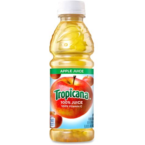 How many sugar are in apple juice, 10oz, tropicana - calories, carbs, nutrition