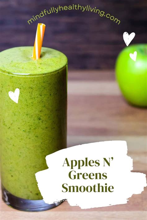 How many sugar are in apple n' greens smoothie - calories, carbs, nutrition