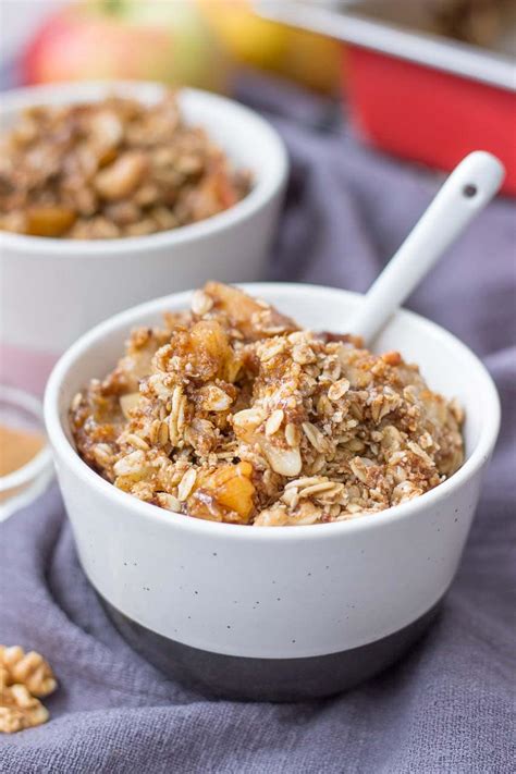 How many sugar are in apple pear crisp - calories, carbs, nutrition