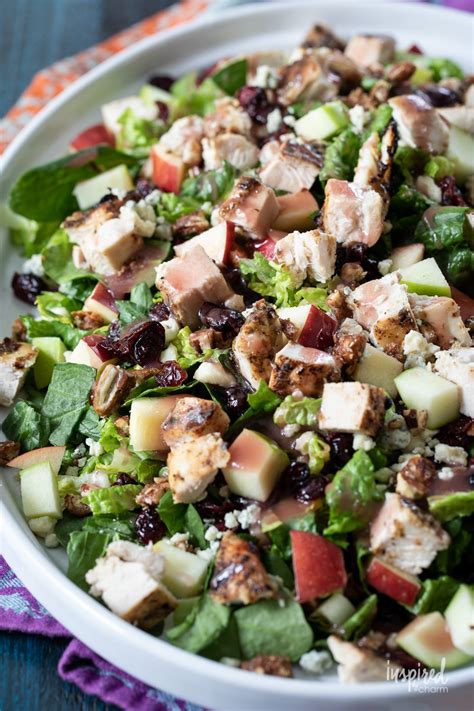 How many sugar are in apple pecan chicken salad - calories, carbs, nutrition