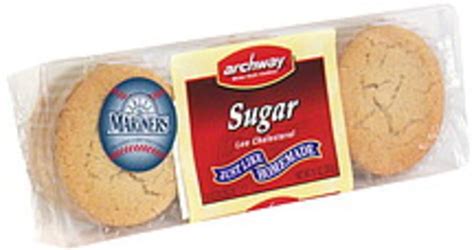 How many sugar are in archway home style cookies, oatmeal - calories, carbs, nutrition