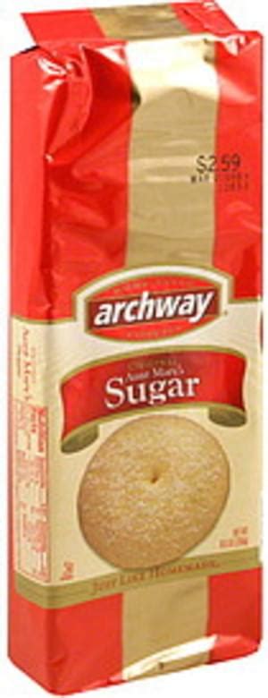 How many sugar are in archway home style cookies, strawberry filled - calories, carbs, nutrition