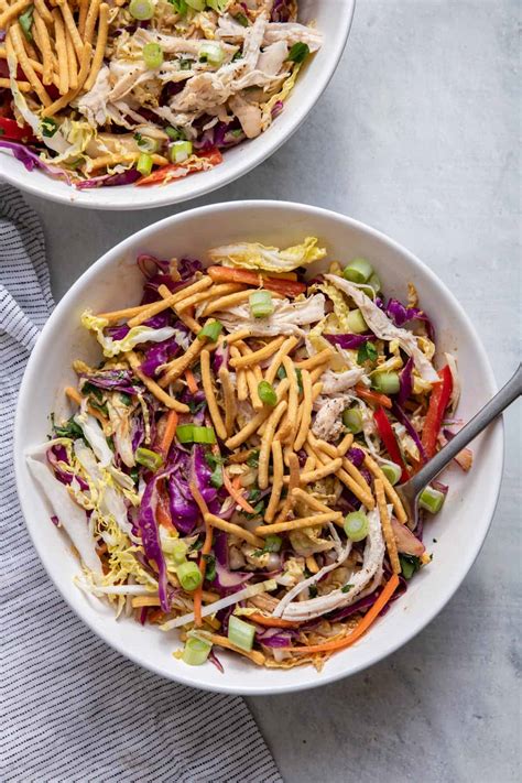 How many sugar are in asian chicken salad 9 oz - calories, carbs, nutrition