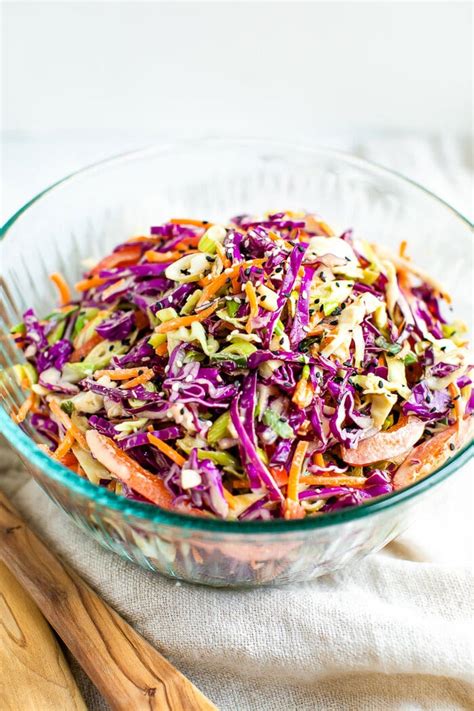 How many sugar are in asian slaw with mirin - calories, carbs, nutrition