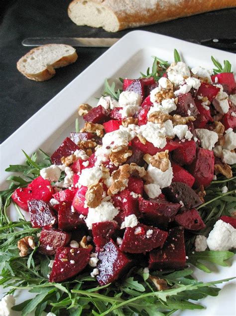 How many sugar are in asparagus, beet, goat cheese salad - calories, carbs, nutrition