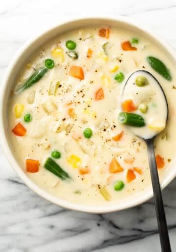 How many sugar are in asparagus vegetable potato soup (76219.1) - calories, carbs, nutrition