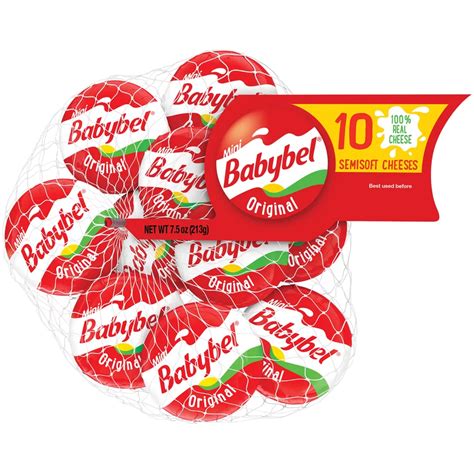 How many sugar are in babybel mozzarella - calories, carbs, nutrition