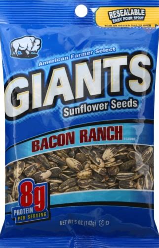 How many sugar are in bacon sunflower seeds - calories, carbs, nutrition