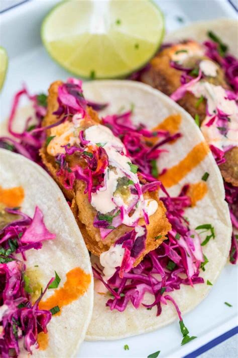 How many sugar are in baja-style fish tacos with haddock southwestern slaw - calories, carbs, nutrition