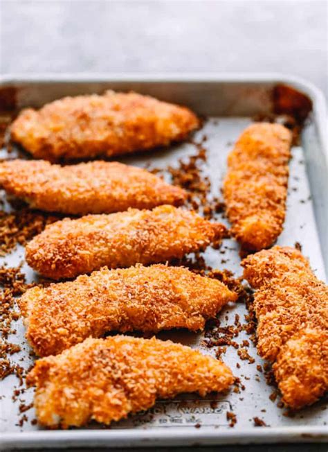 How many sugar are in baked chicken tenders - calories, carbs, nutrition